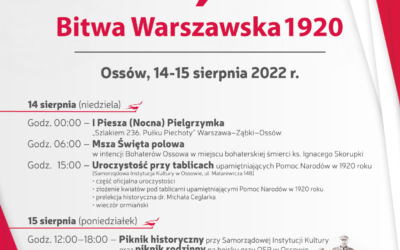 Świętujmy razem 102. rocznicę Bitwy Warszawskiej 1920 roku